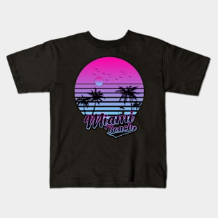 Miami Beach Kids T-Shirt